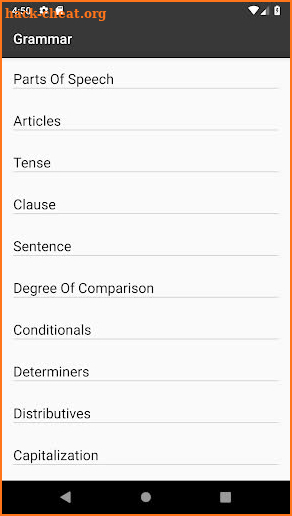 English Grammar&Vocabulary Book Offline - Ads Free screenshot