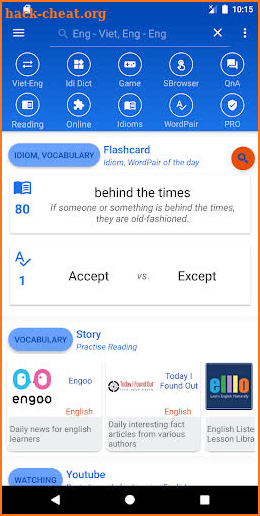 English Hausa Dictionary offline screenshot