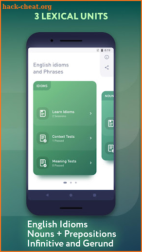 English Idioms and Phrases screenshot