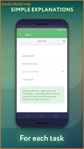 English Idioms and Phrases screenshot