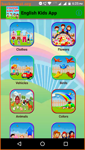 English Kids App screenshot