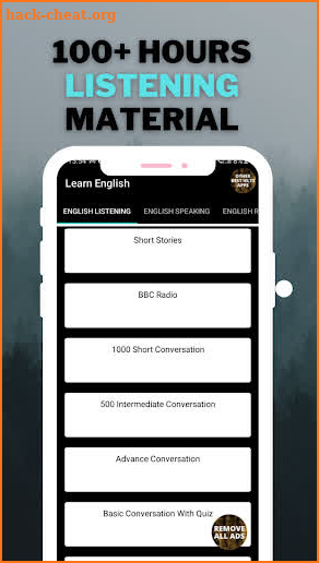 English Listening, Speaking, Reading & Vocabulary screenshot