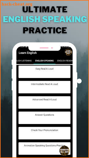 English Listening, Speaking, Reading & Vocabulary screenshot