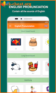 English Pronunciation Practice - Pronounce English screenshot