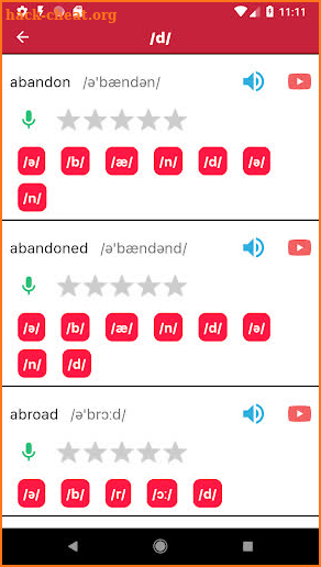 English Pronunciation PRO screenshot