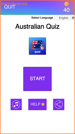 English Quiz - Australia Quiz screenshot