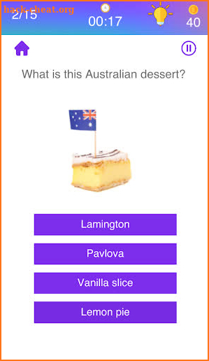 English Quiz - Australia Quiz screenshot