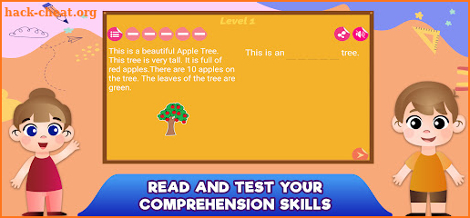 English Reading Comprehension screenshot