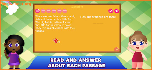 English Reading Comprehension screenshot