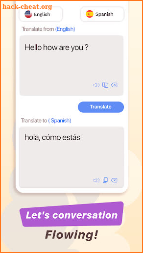 English Spanish Translator screenshot