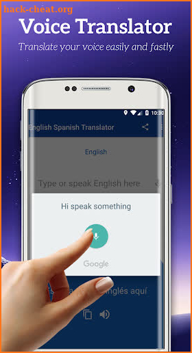 English Spanish Translator - Vocie Text Translator screenshot