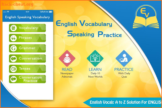 English Speaking Vocabulary & Practice screenshot