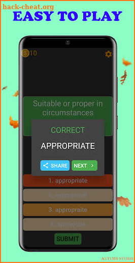 English Spelling Quiz screenshot