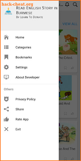 English Story by LearnToDonate screenshot