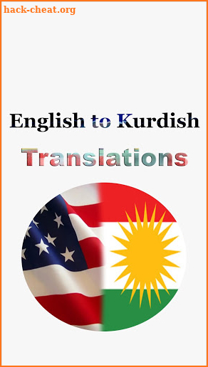 English to Kurdish screenshot