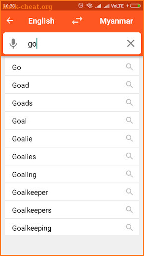English To Myanmar Dictionary screenshot