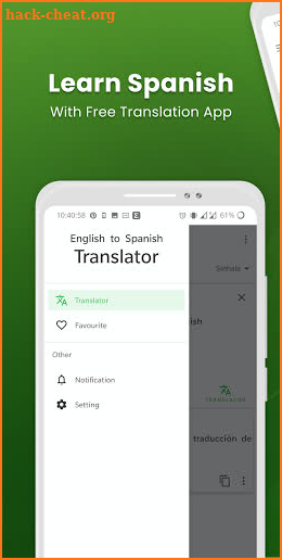 English to Spanish Translator Free – Learn Spanish screenshot