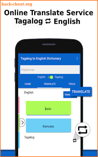 English to Tagalog Dictionary &Translator screenshot