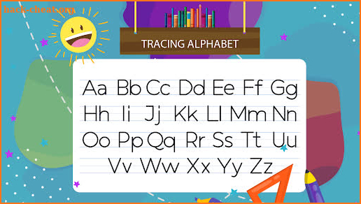 English Tracing And Coloring Book: Phonics App 2D screenshot