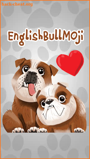 EnglishBullMoji Stickers screenshot