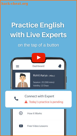 EngVarta - Learn English 1on1 with Live Experts screenshot