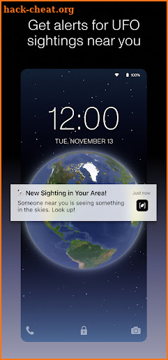 Enigma: UFO Sightings & Alerts screenshot