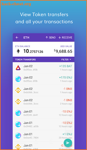 Enjin Wallet — Bitcoin, Ethereum, Litecoin, ERC20 screenshot