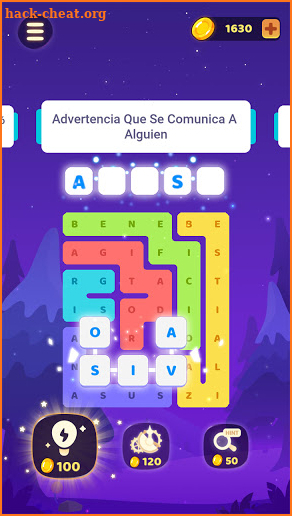 Enlace de Palabras: Juego de enlanzar letras screenshot