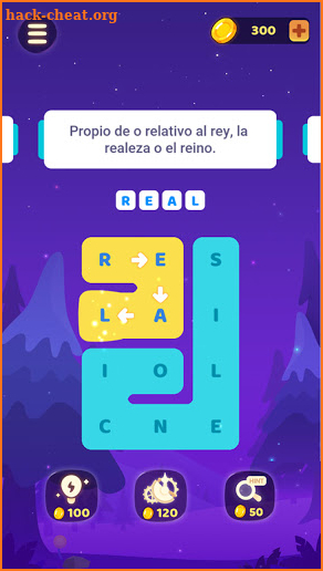 Enlace de Palabras: Juego de enlanzar letras screenshot