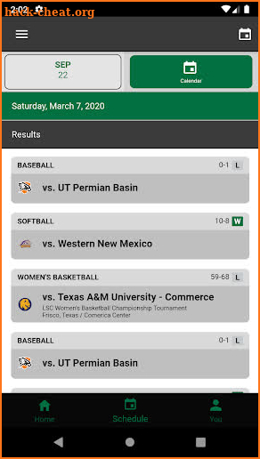 ENMU Athletics screenshot