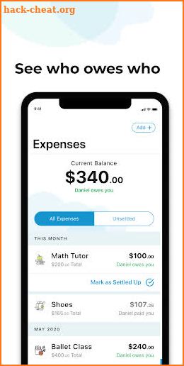 Ensemble: Co-Parenting Expenses Made Simple screenshot