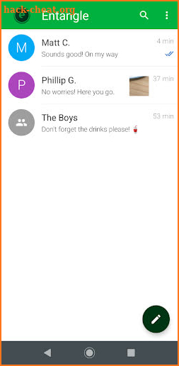 Entangle Messenger screenshot