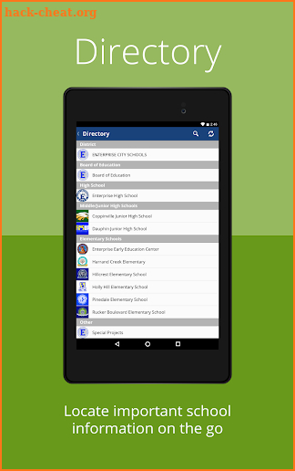 Enterprise City Schools screenshot