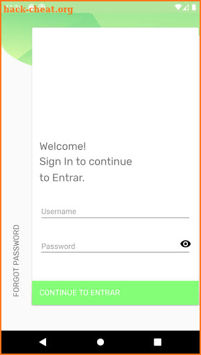 Entrar An app for Student/Parent screenshot