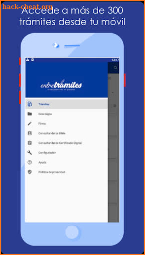 Entre Trámites screenshot