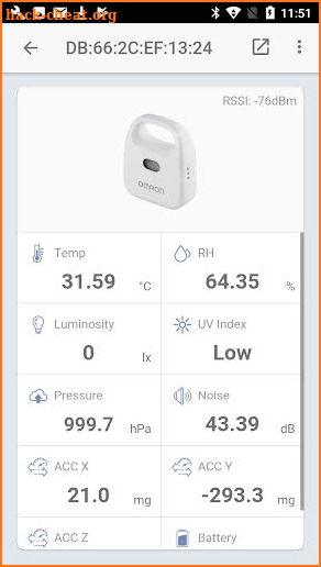 ENV Monitor screenshot