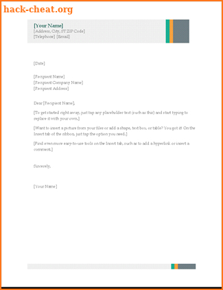 Envelopes Office Templates screenshot