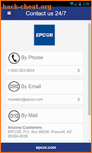 EPCOR USA screenshot