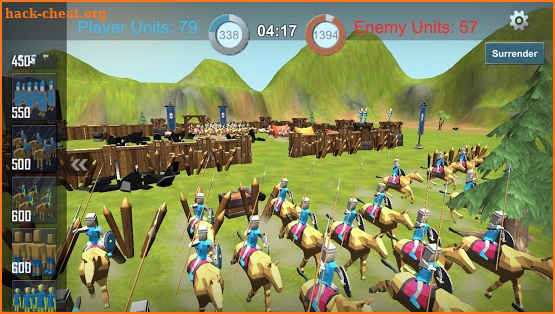 Epic battle simulator2:Medieval Castle War Online screenshot