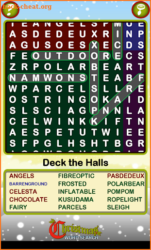 Epic Christmas Word Search screenshot