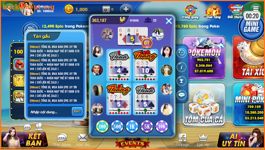 Epic Jackpot Tài Xỉu - Tai Xiu Game Bai Online screenshot