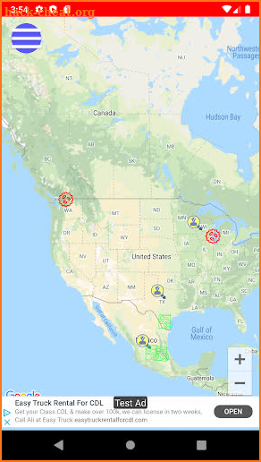 EpidemicsMap screenshot