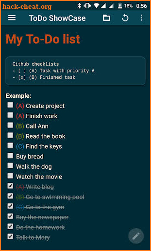 Epsilon Notes: Markdown Editor screenshot