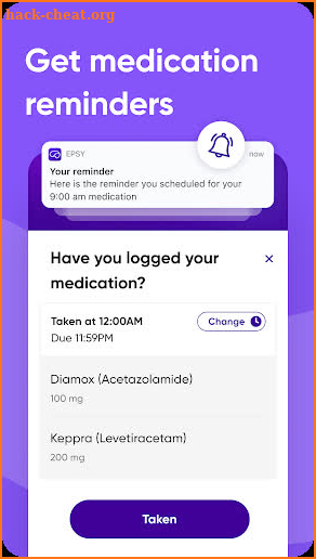 Epsy - for seizures & epilepsy screenshot