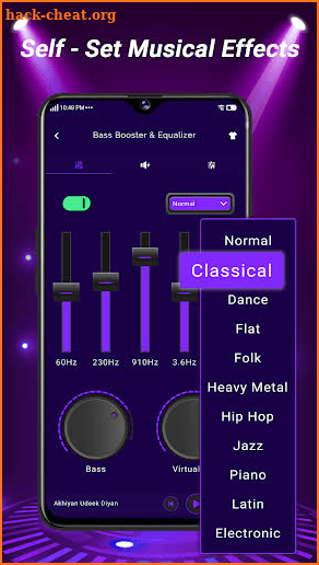 Equalizer & Bass Booster - Volume Booster EQ screenshot