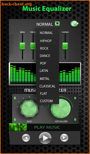 Equalizer, Bass Booster & Volume Booster 2018 screenshot