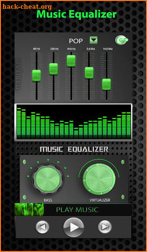 Equalizer, Bass Booster & Volume Booster 2018 screenshot