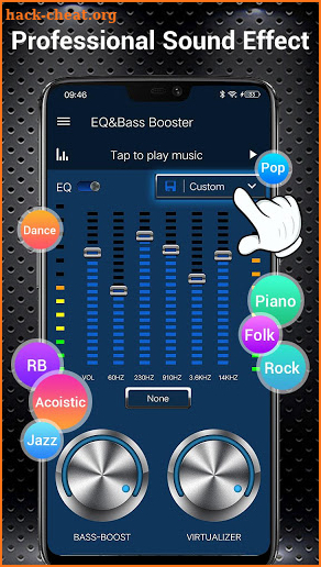 Equalizer -- Bass Booster & Volume EQ &Virtualizer screenshot