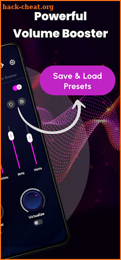 Equalizer, Bass Booster Volume screenshot