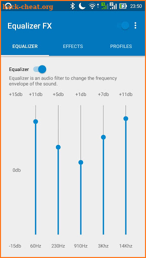 Equalizer FX screenshot